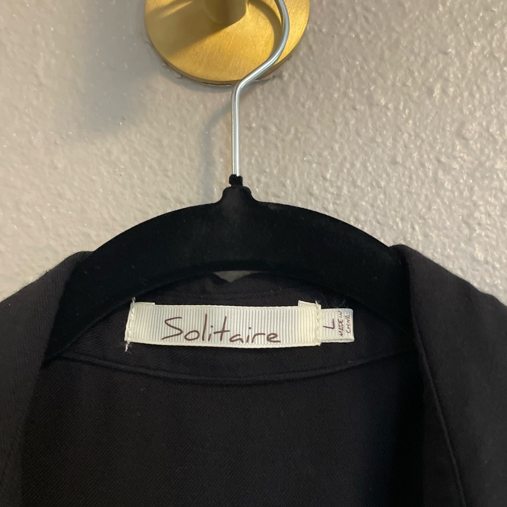 Solitaire Empire Waist Collared Tunic Top - Picture 4 of 4